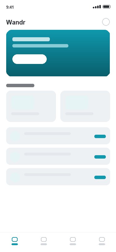 Wandr app — Rate your trip